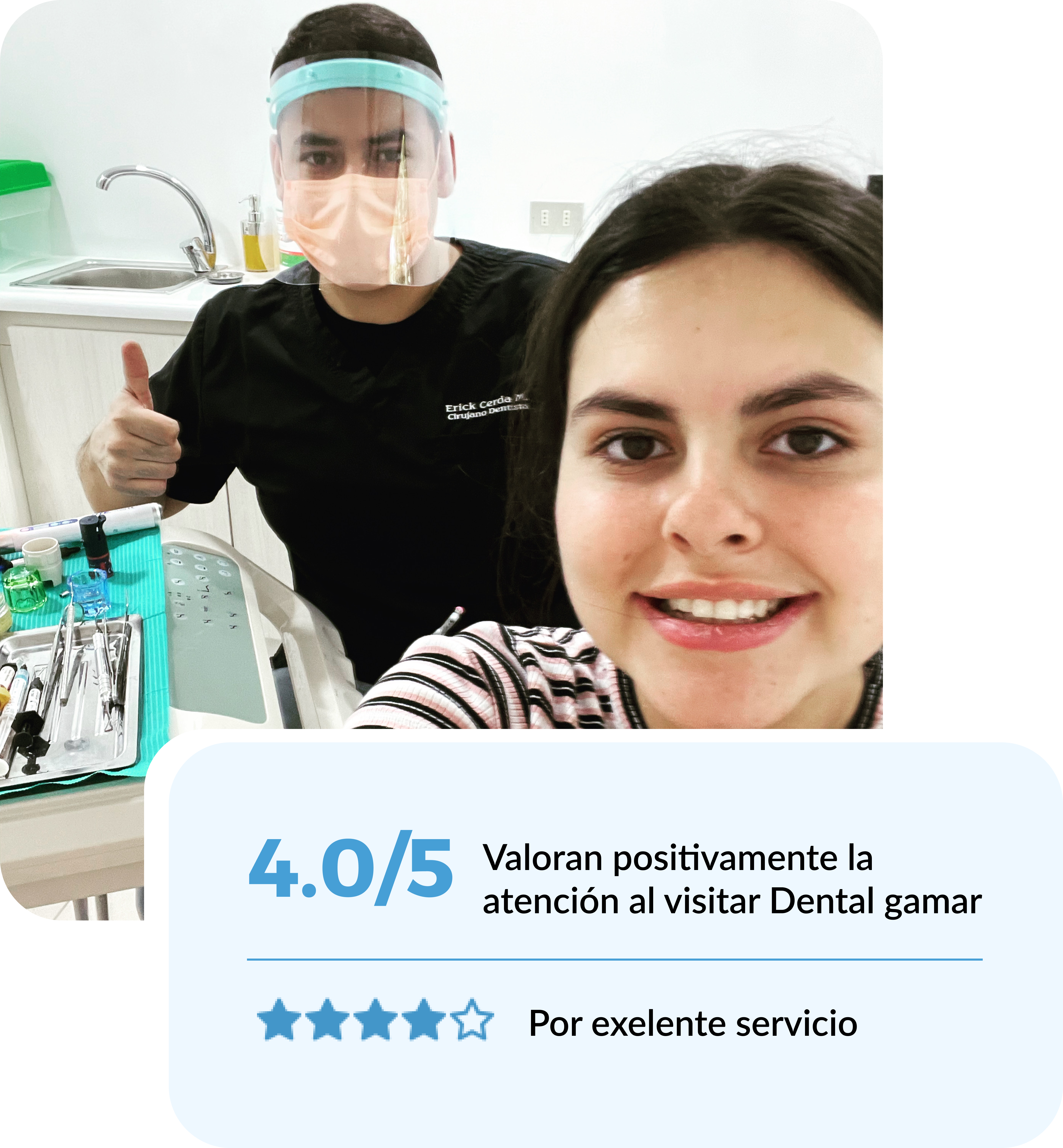 Paciente en la clínica